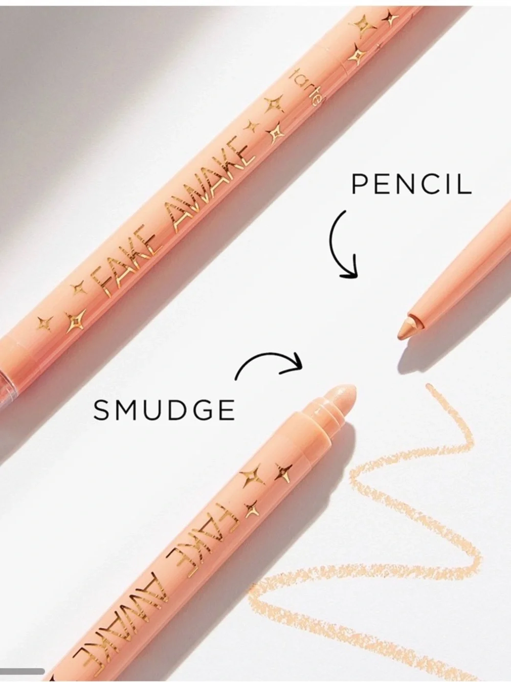 NIB Tarte Universal Nude Fake Awake Brightening Eye Pencil Eyeliner
